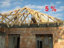 Kedvezményes 5%-os ÁFA a fővállalkozásban épült házakra